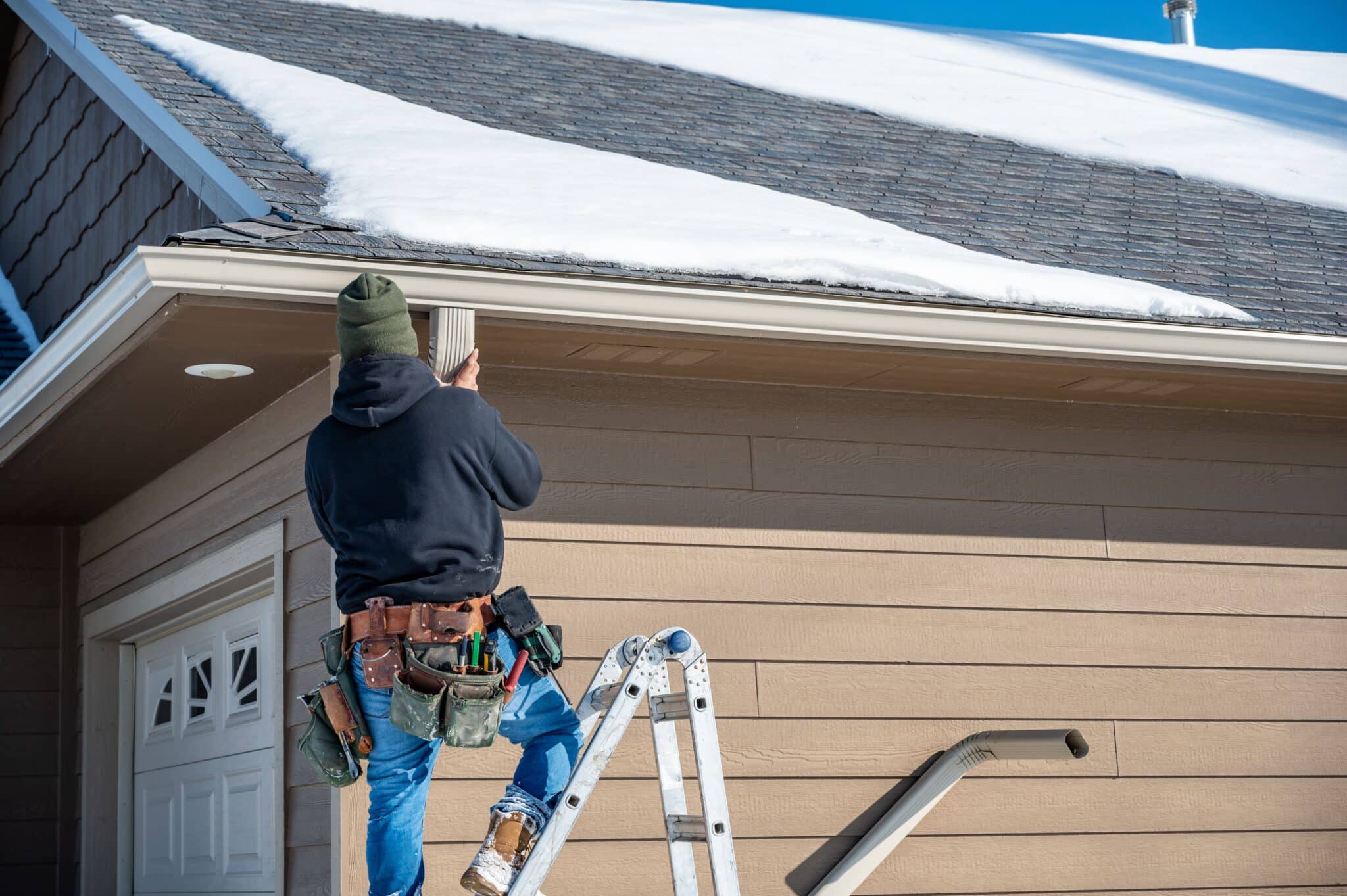 Burlington gutter installation near me